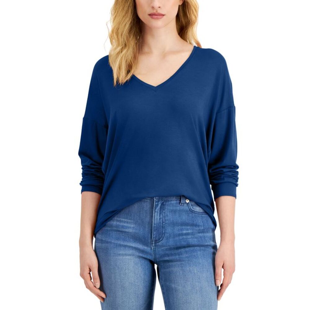 INC International Concepts V Neck Tunic